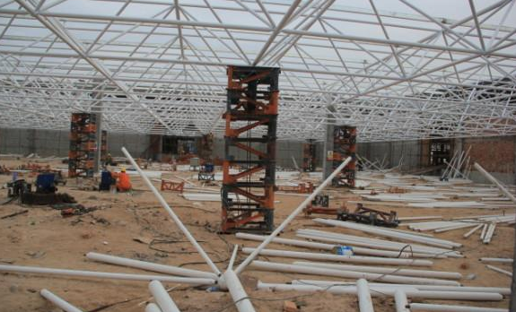 扬州盘点钢结构网架装配的步履和相关关注变乱